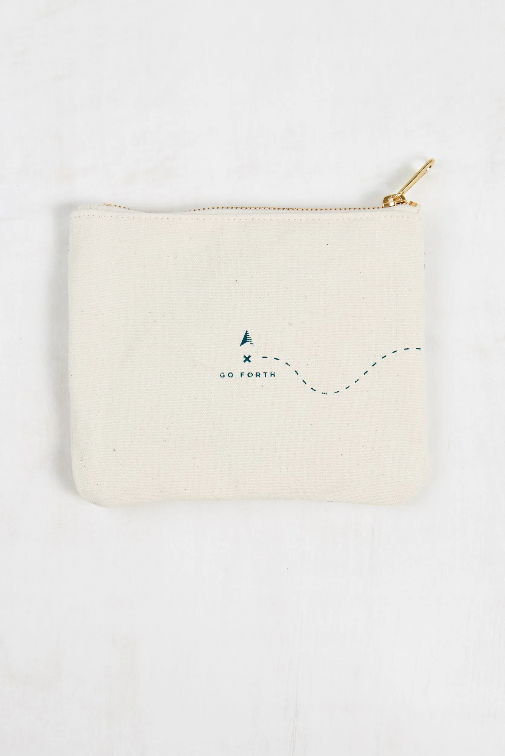 Go Forth Canvas Pouch