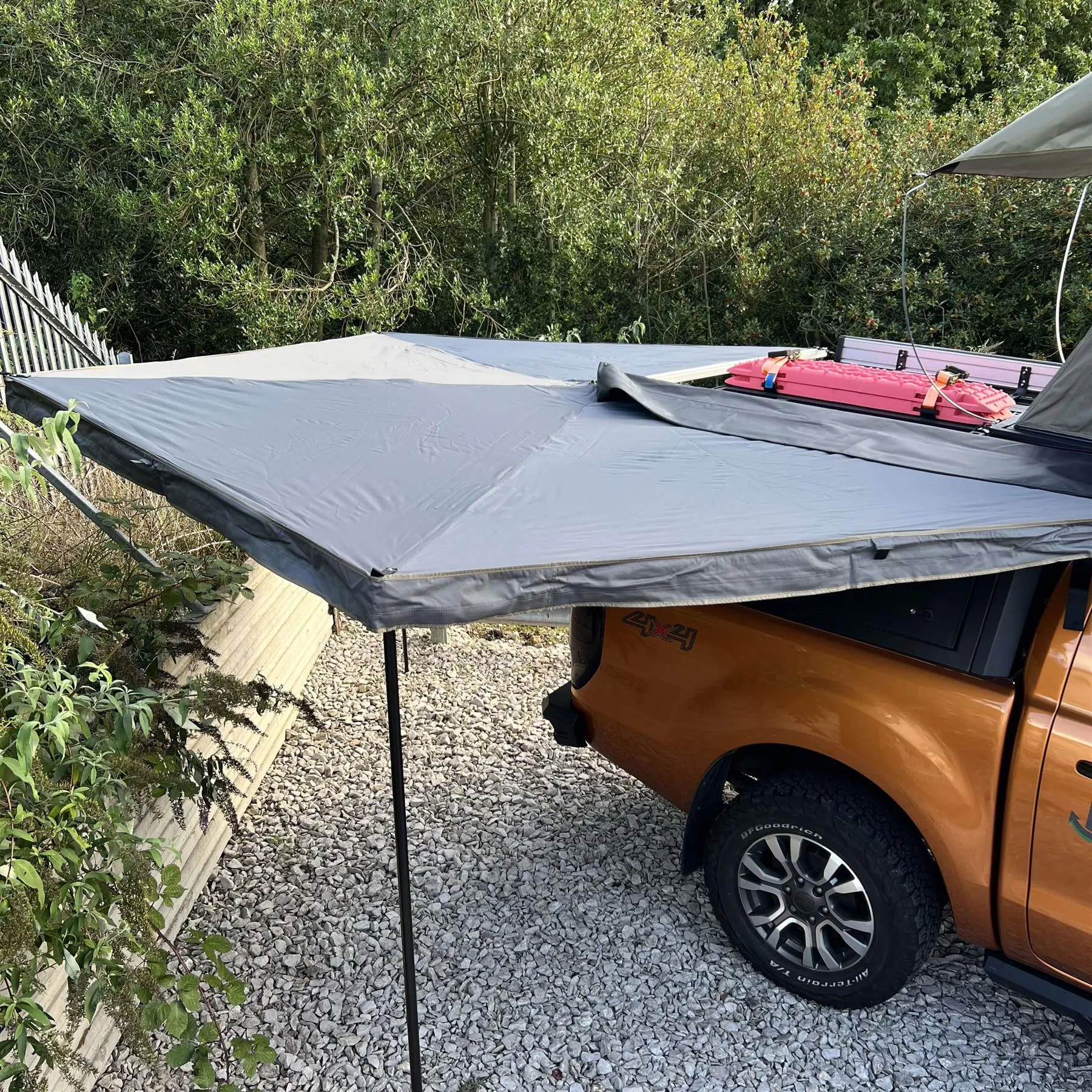 Hawkwing Style 270-Degree RHS Foldout Vehicle Camping Side Awning