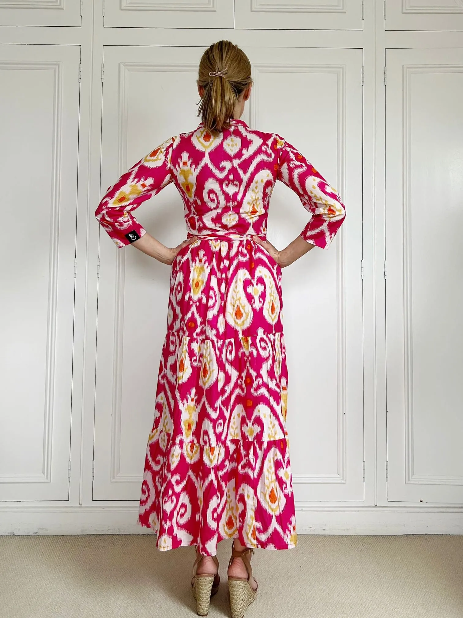 'HOPE' PINK IKAT