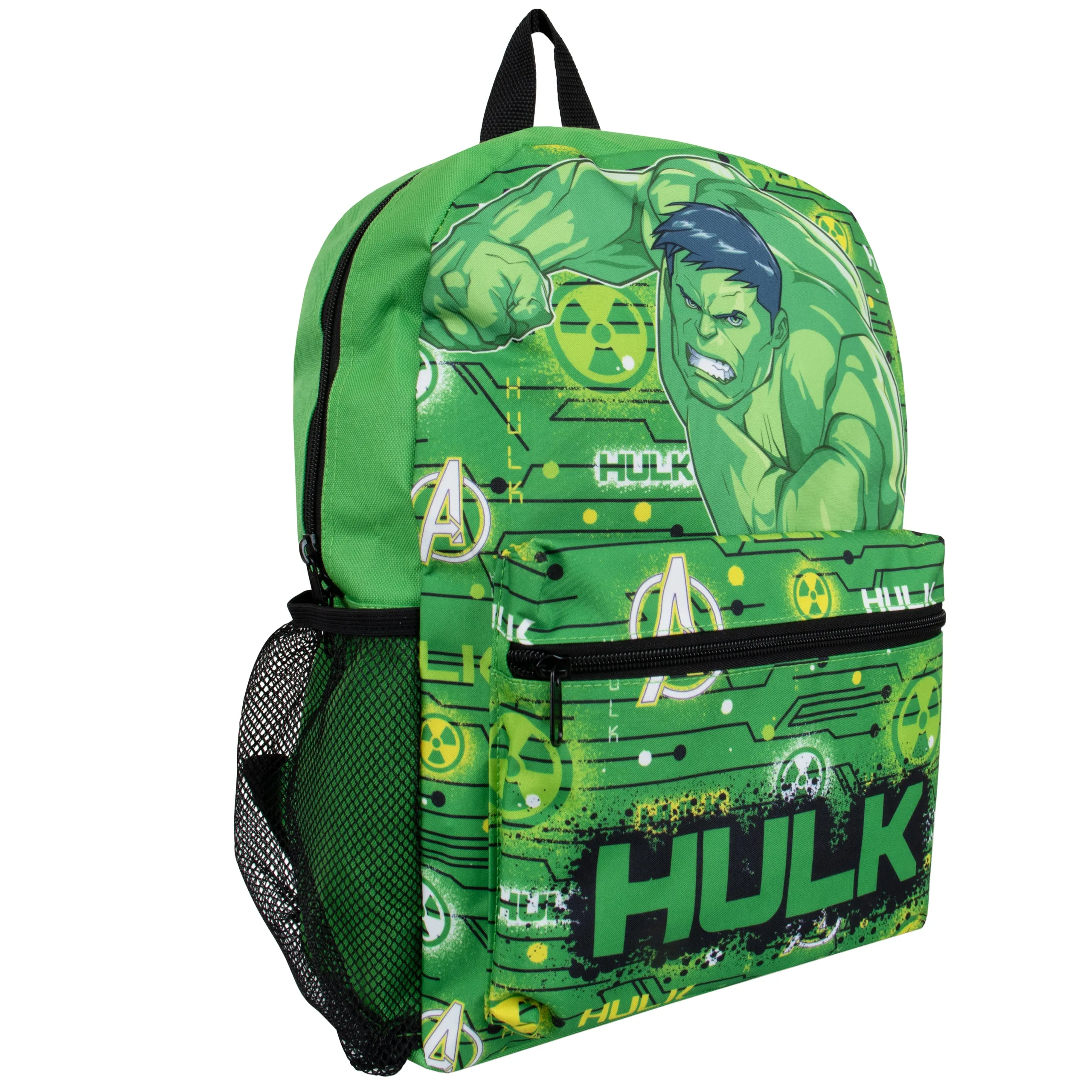 Hulk 4 Piece Backpack Set