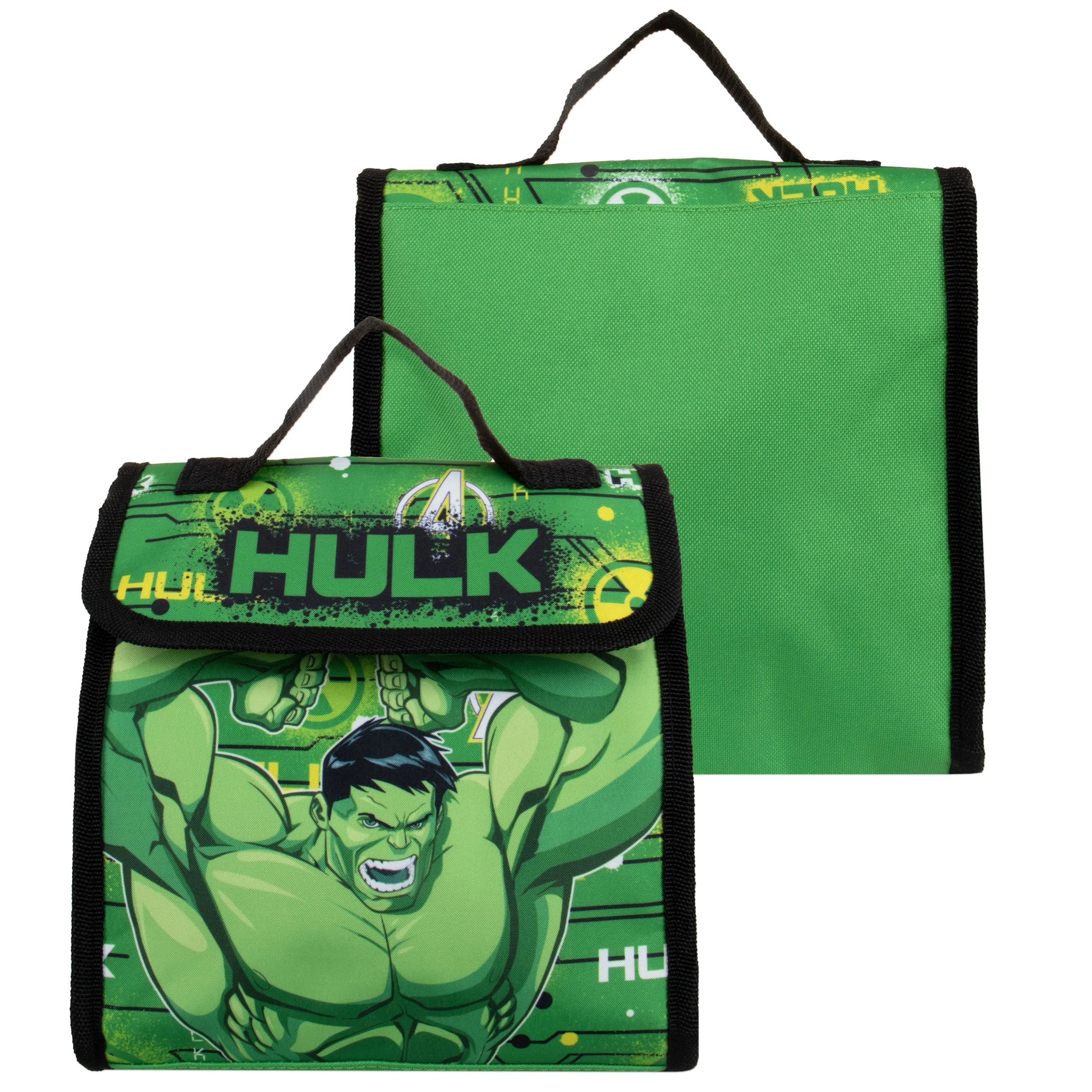 Hulk 4 Piece Backpack Set