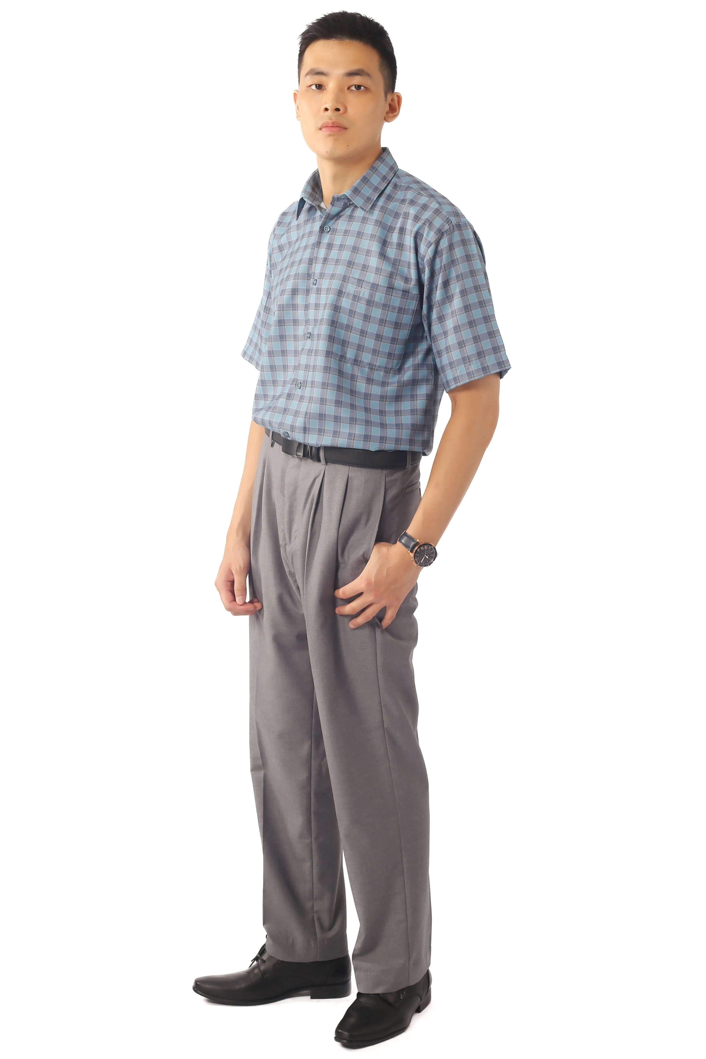 IDEXER MEN'S SLACK LONG PANTS [REGULAR FIT] ID0286