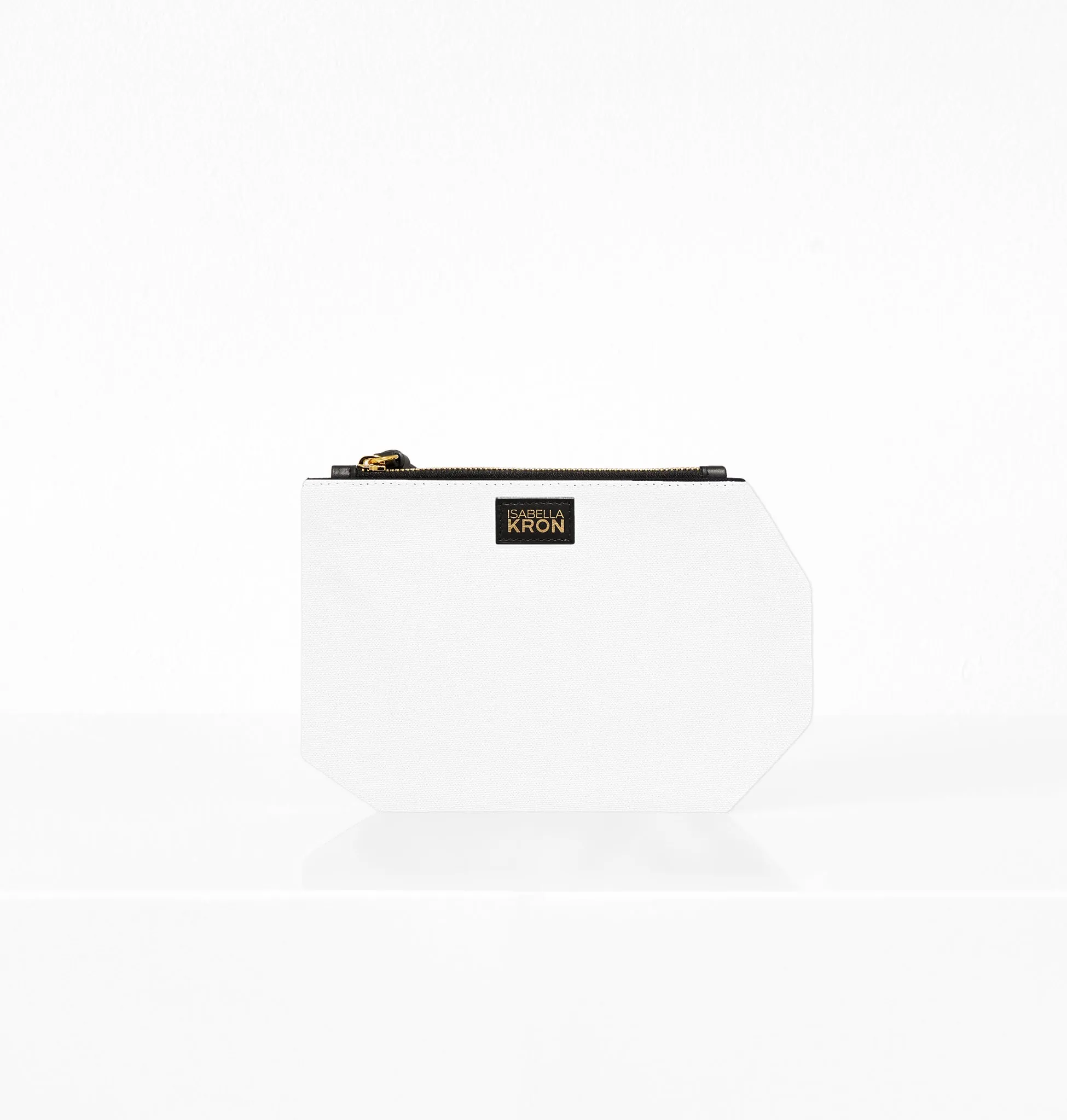 K CLUTCH CANVAS IVORY