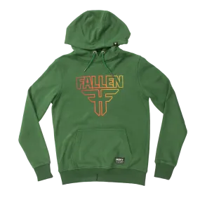 KIDS / INSIGNIA HOODIE - FOREST GREEN / GRADIENT