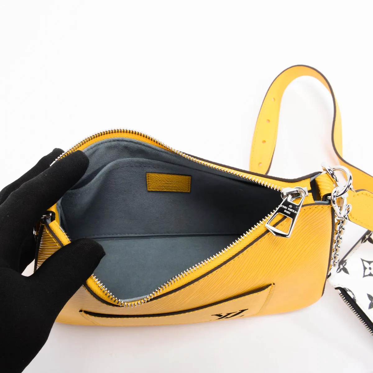 Louis Vuitton Yellow Epi Leather Marelle Bag