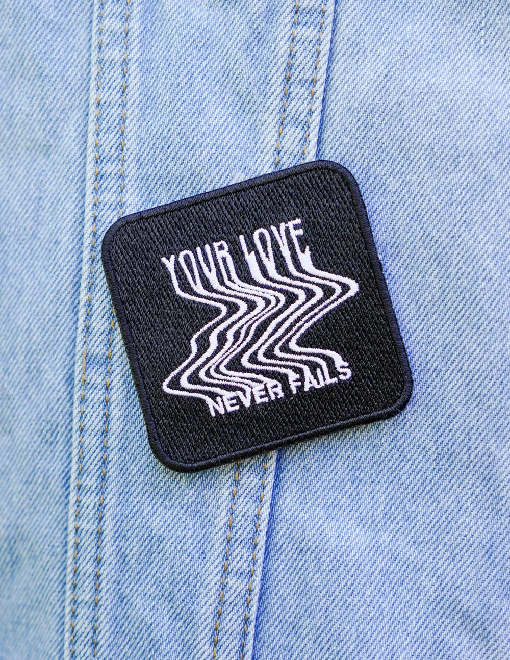 Love Never Fails Patch