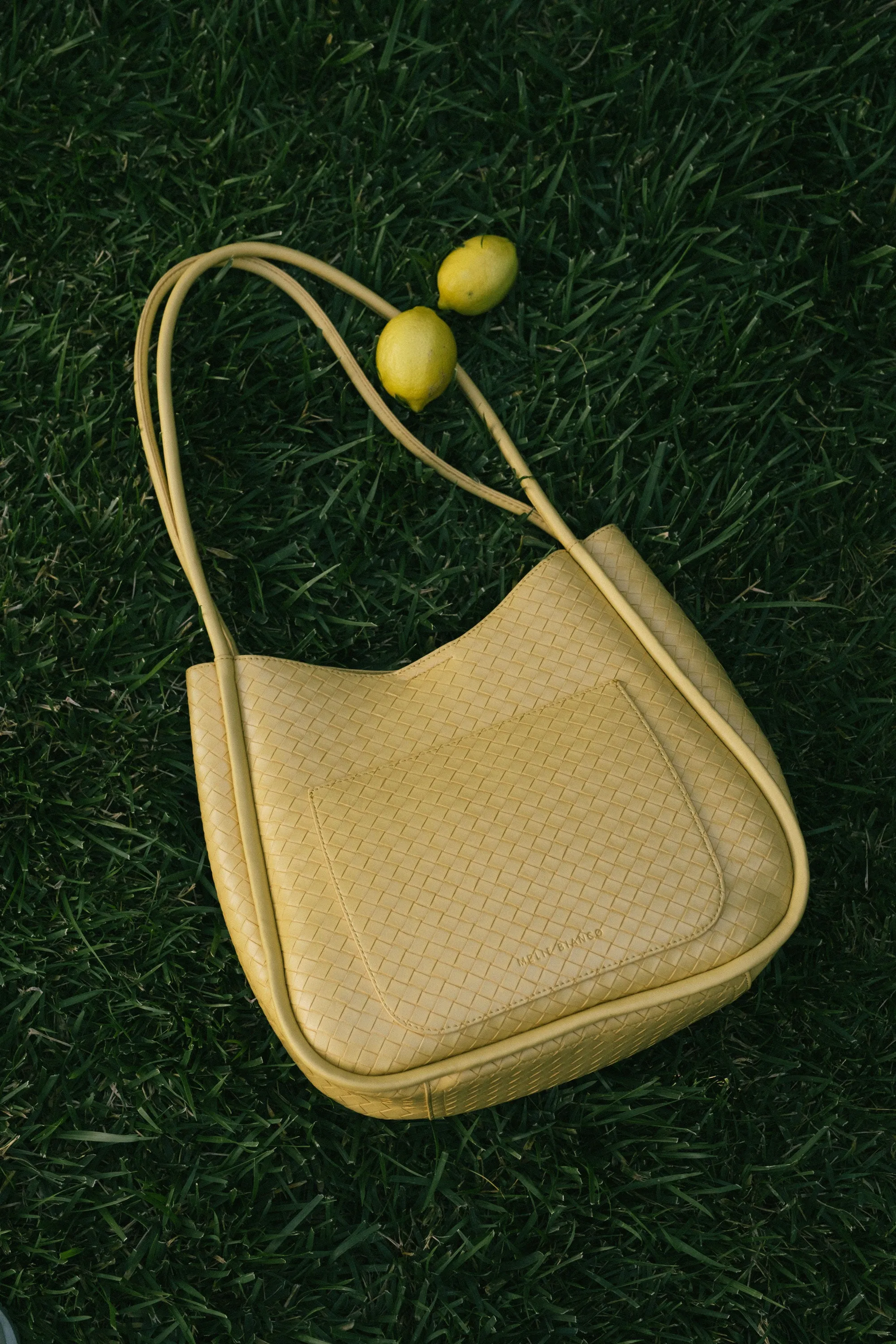 Melie Bianco Mischa Lemon Medium Tote Bag