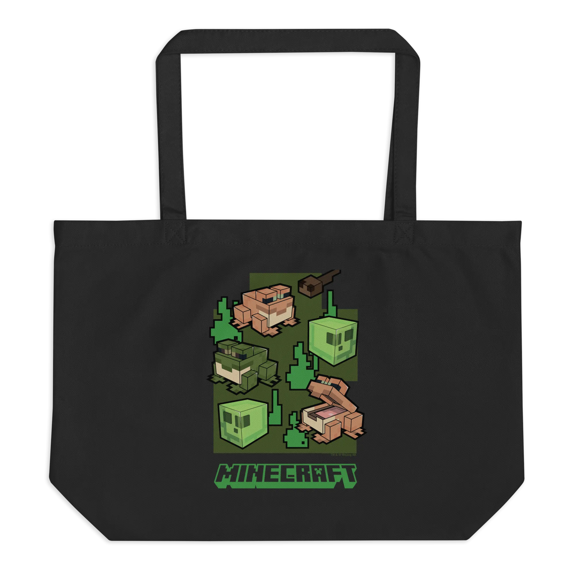 Minecraft Frogs Large Eco Tote