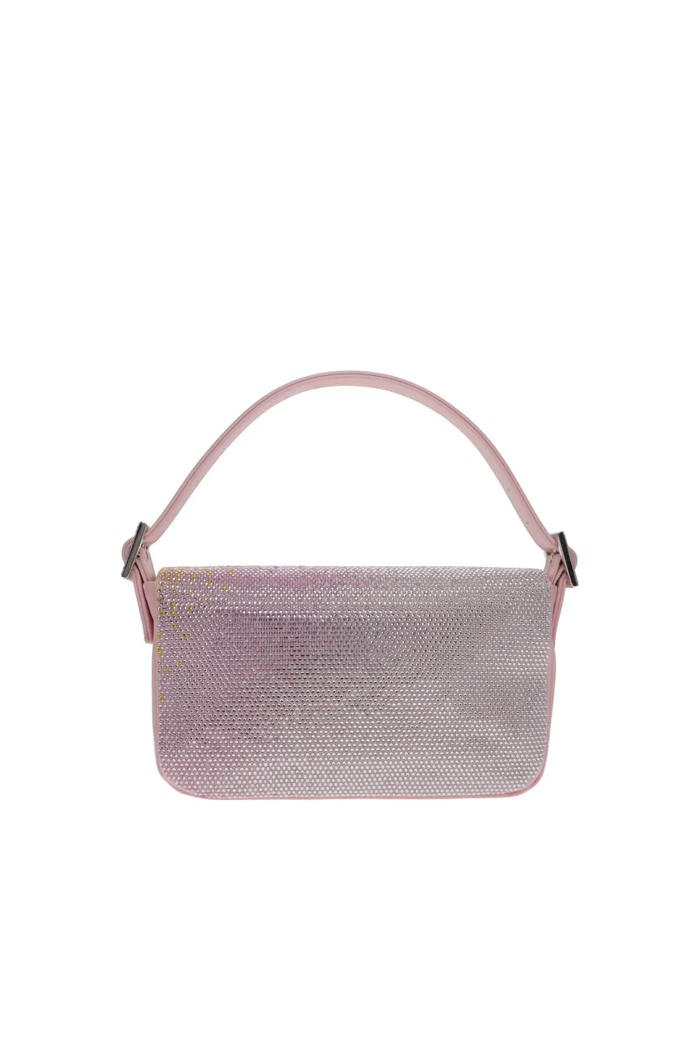 Mini Habibi Pink Ombre Rhinestone Top Handle Bag