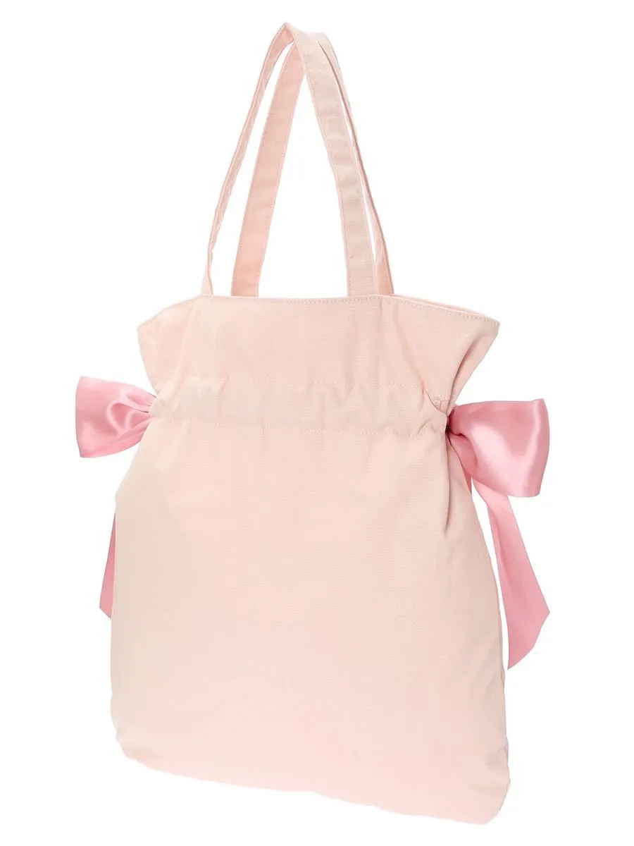 My Melody x Maison de FLEUR SANRIO Ribbon tote bag (Gingham Inner)