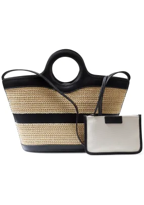 Nasta Tote Natural/Black