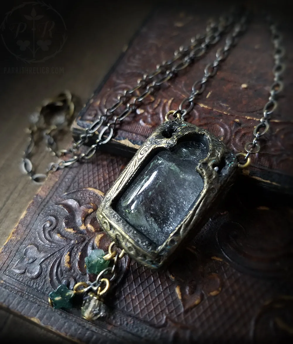 Natura Cathedrali ~ Quartz Crystal Amulet