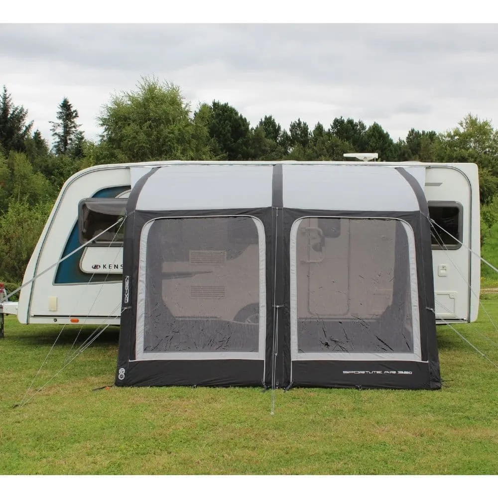 Outdoor Revolution Sportlite Air 320L Inflatable Caravan Awning ORCA1001   Free Carpet (2024)