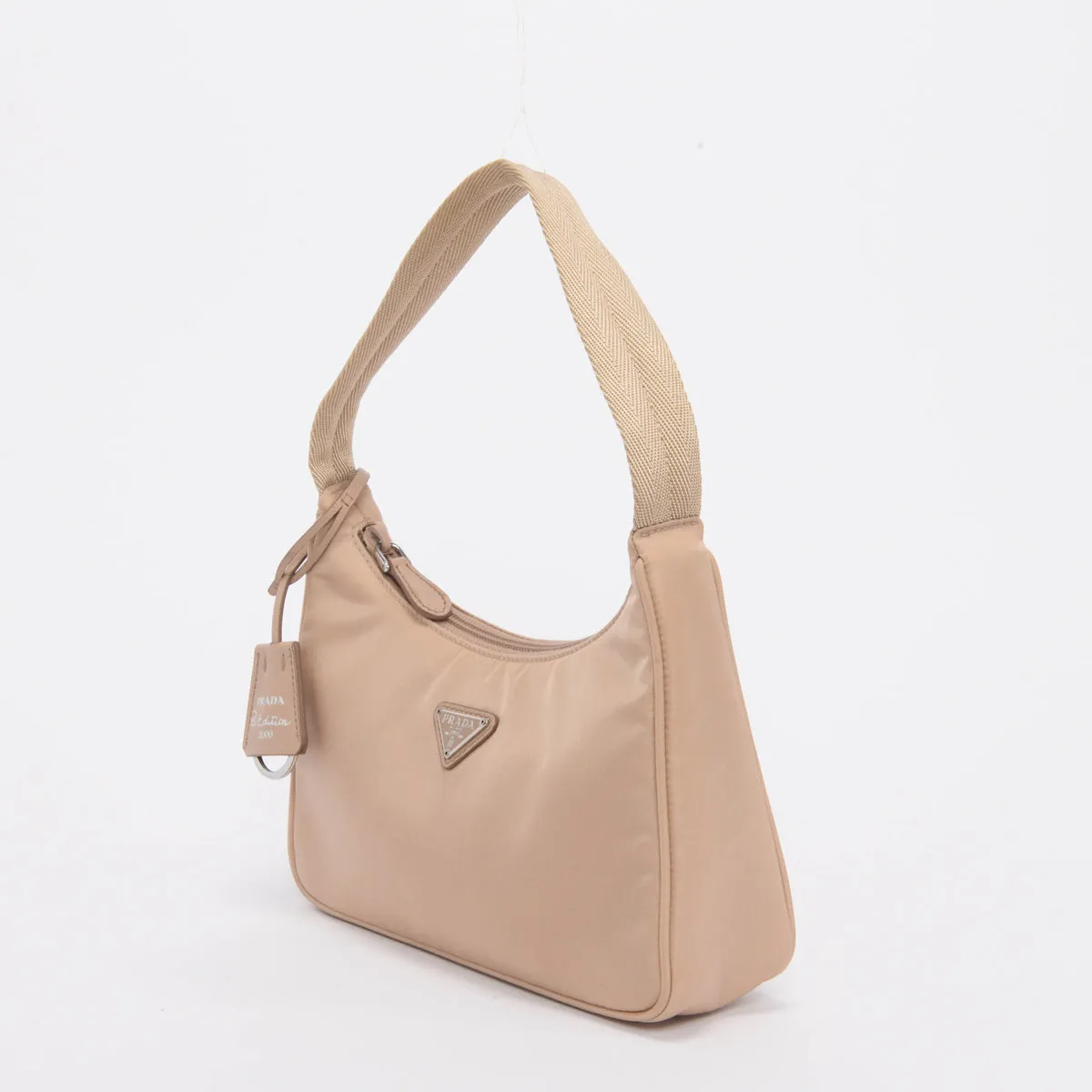 Prada Beige Nylon Re-Edition 2000 Bag