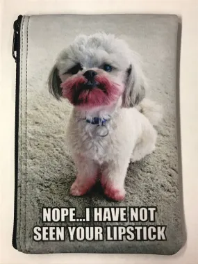 "Nope..." Puppy Print Pouch