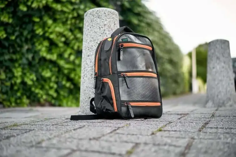 Recycled vegan backpack Tiger by Ecowings