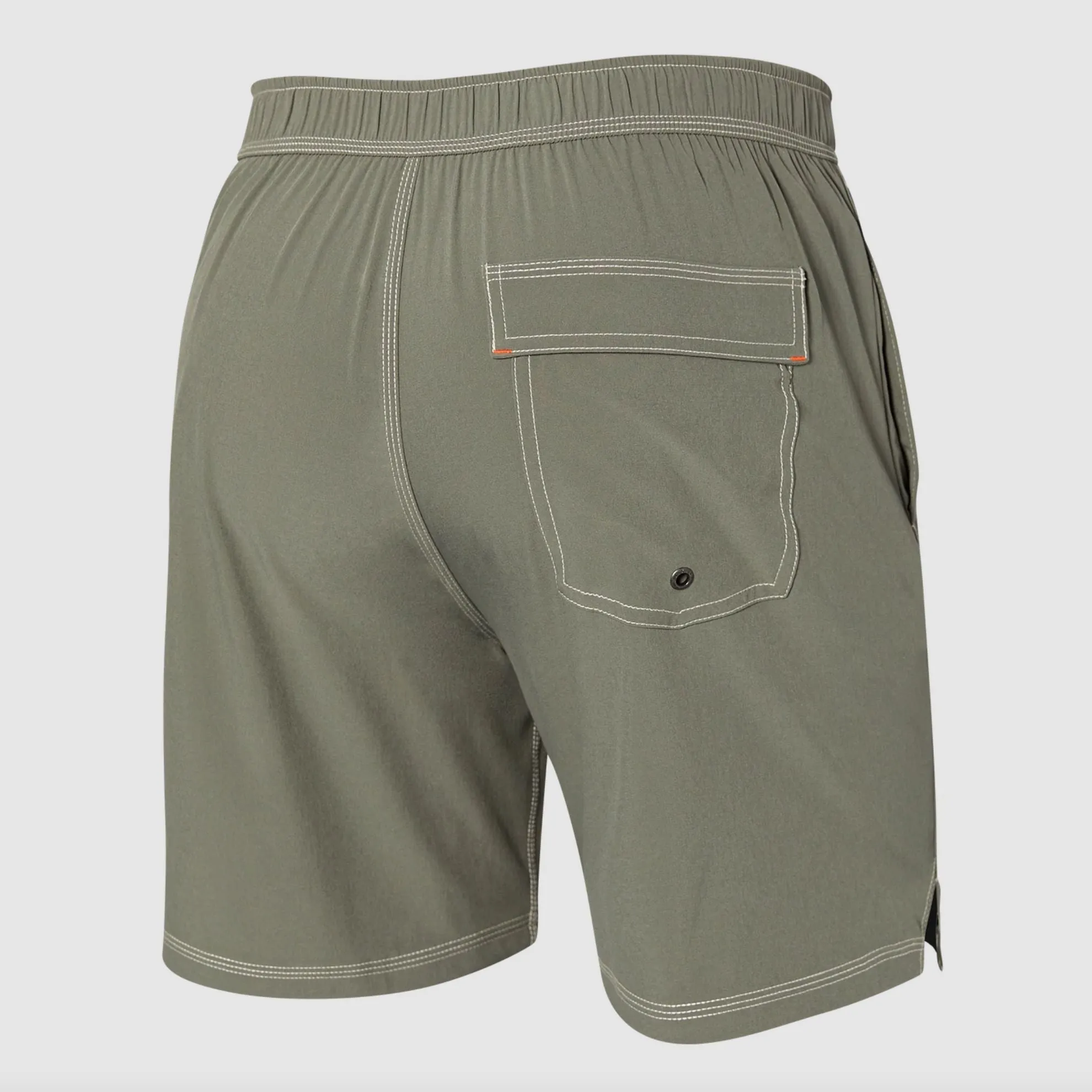 SAXX Oh Buoy Men's 7 Swim Trunks in Cargo Grey