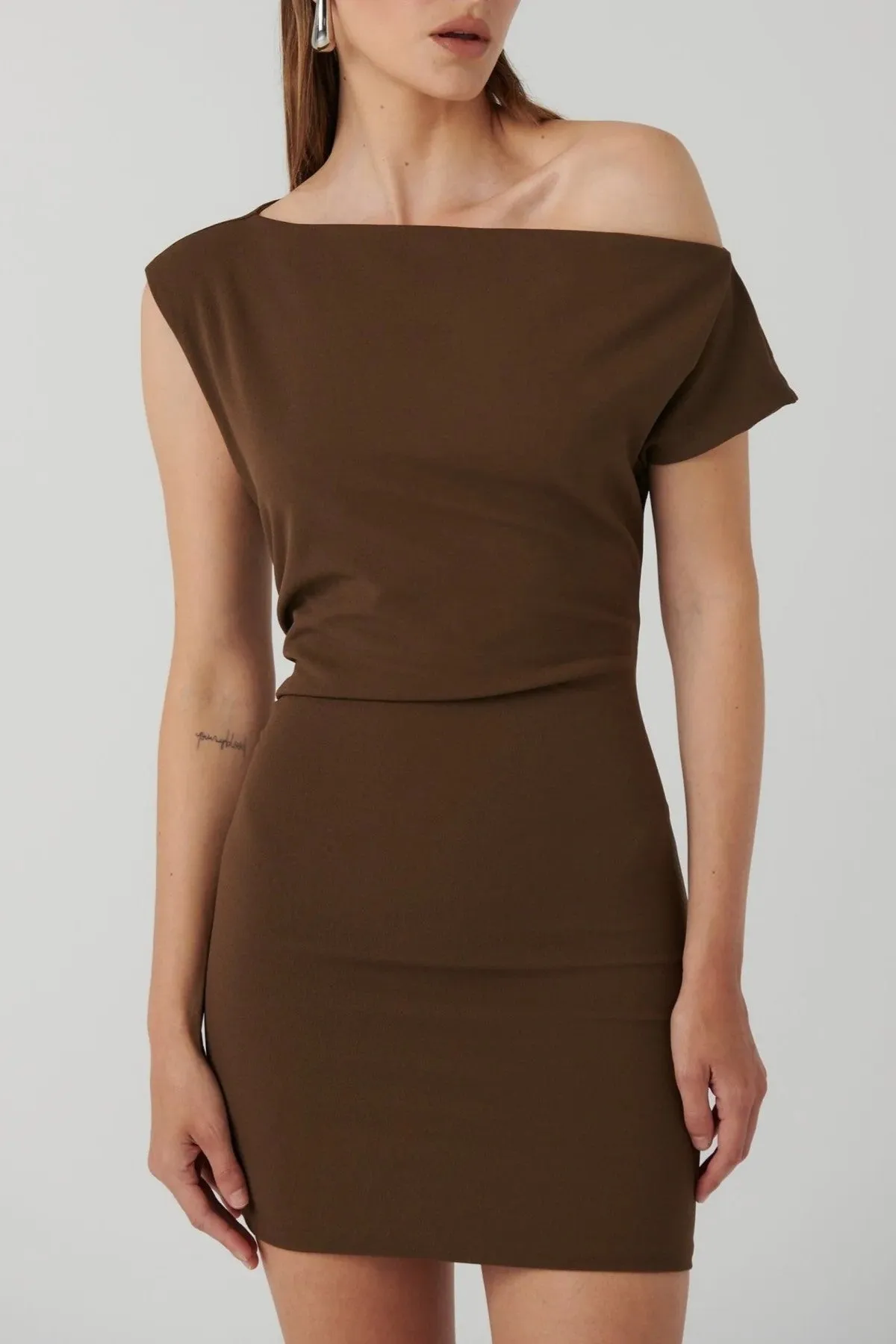 Shenise Dress - Mocha