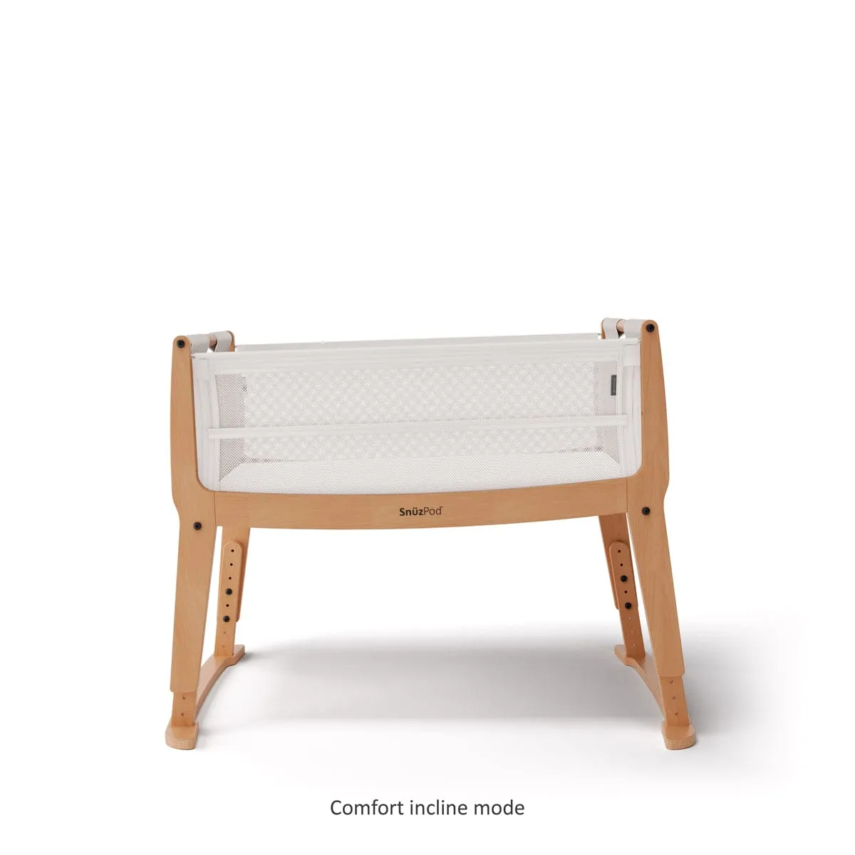 SnuzPod Studio Bedside Crib - Natural