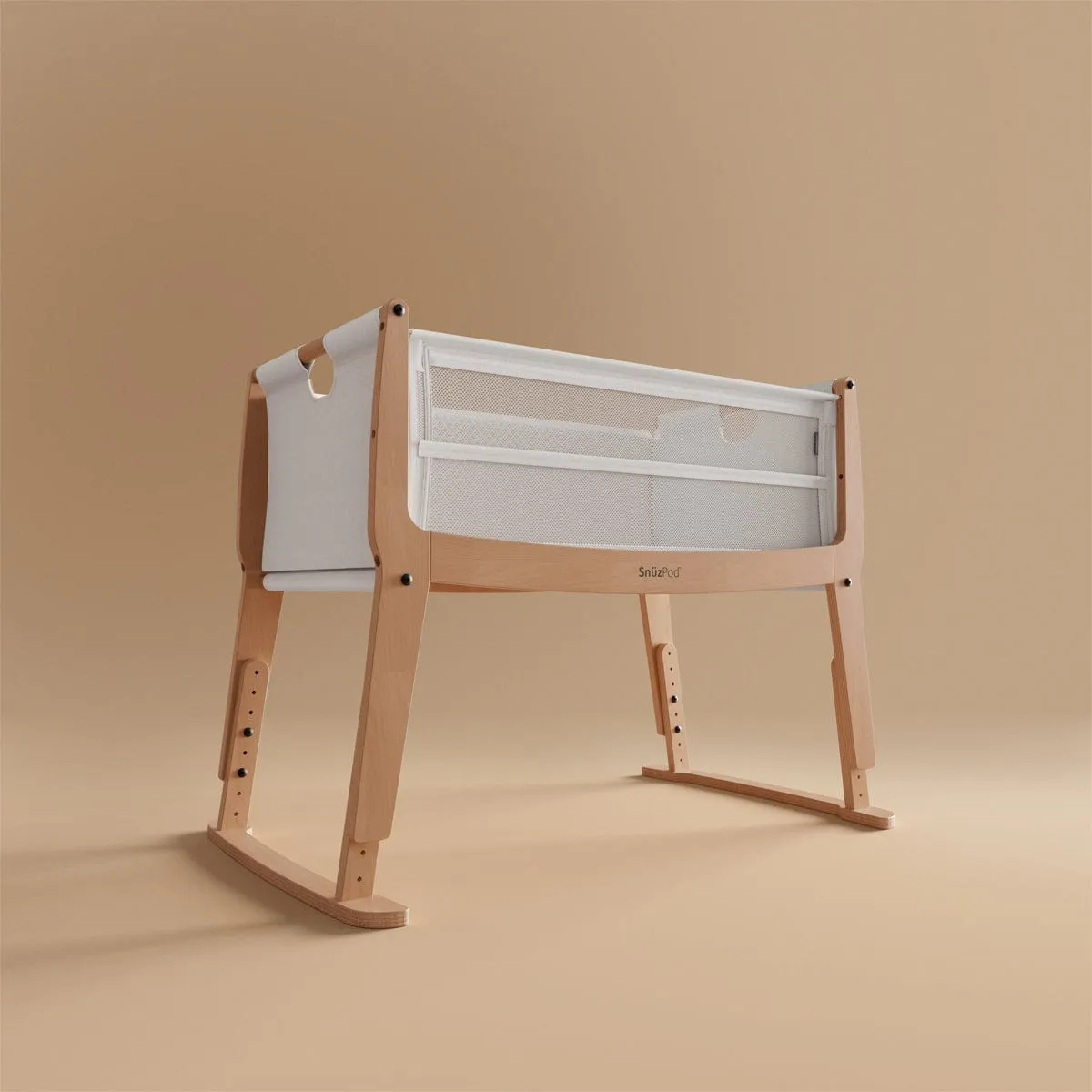 SnuzPod Studio Bedside Crib - Natural