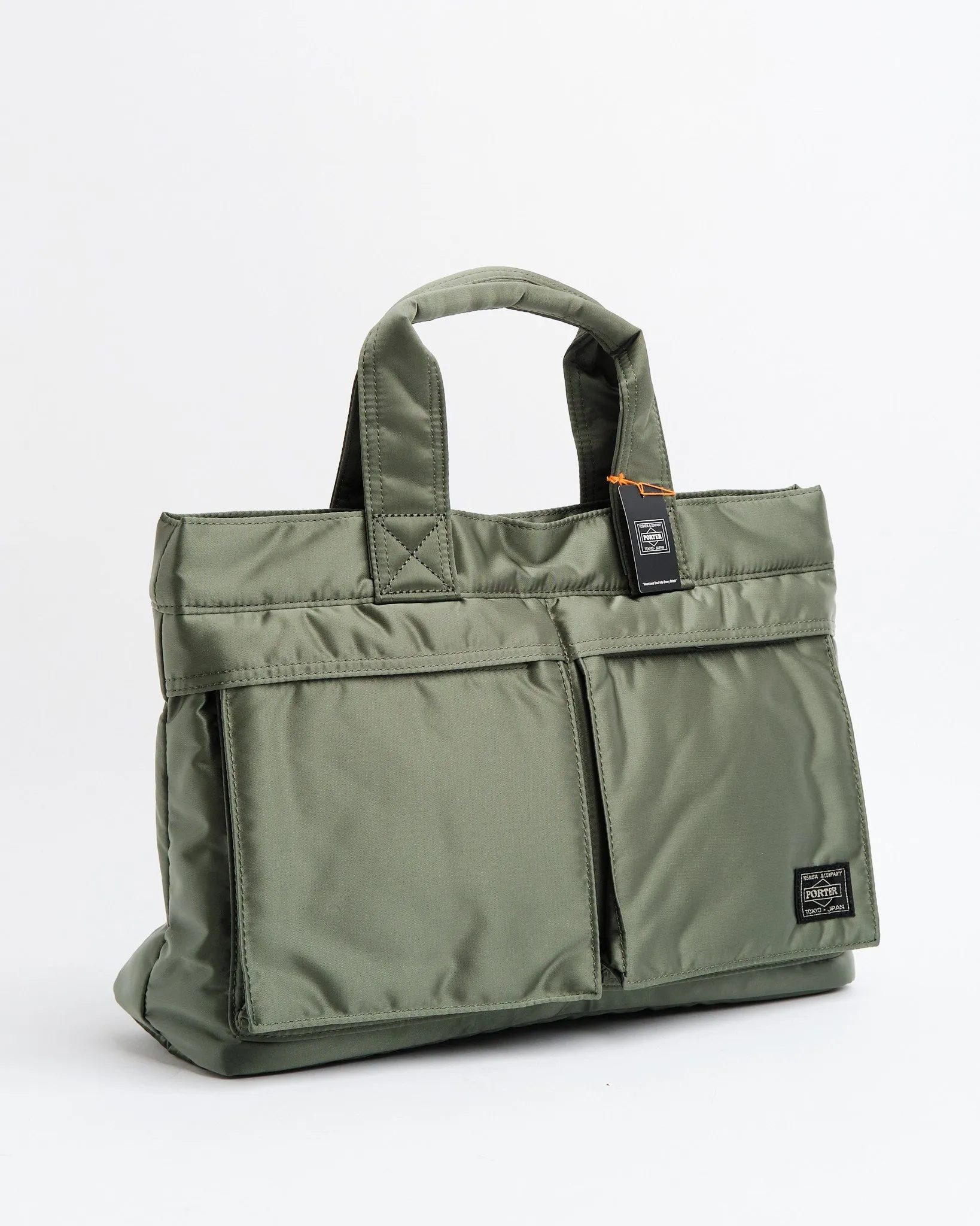 TANKER TOTE BAG SAGE GREEN