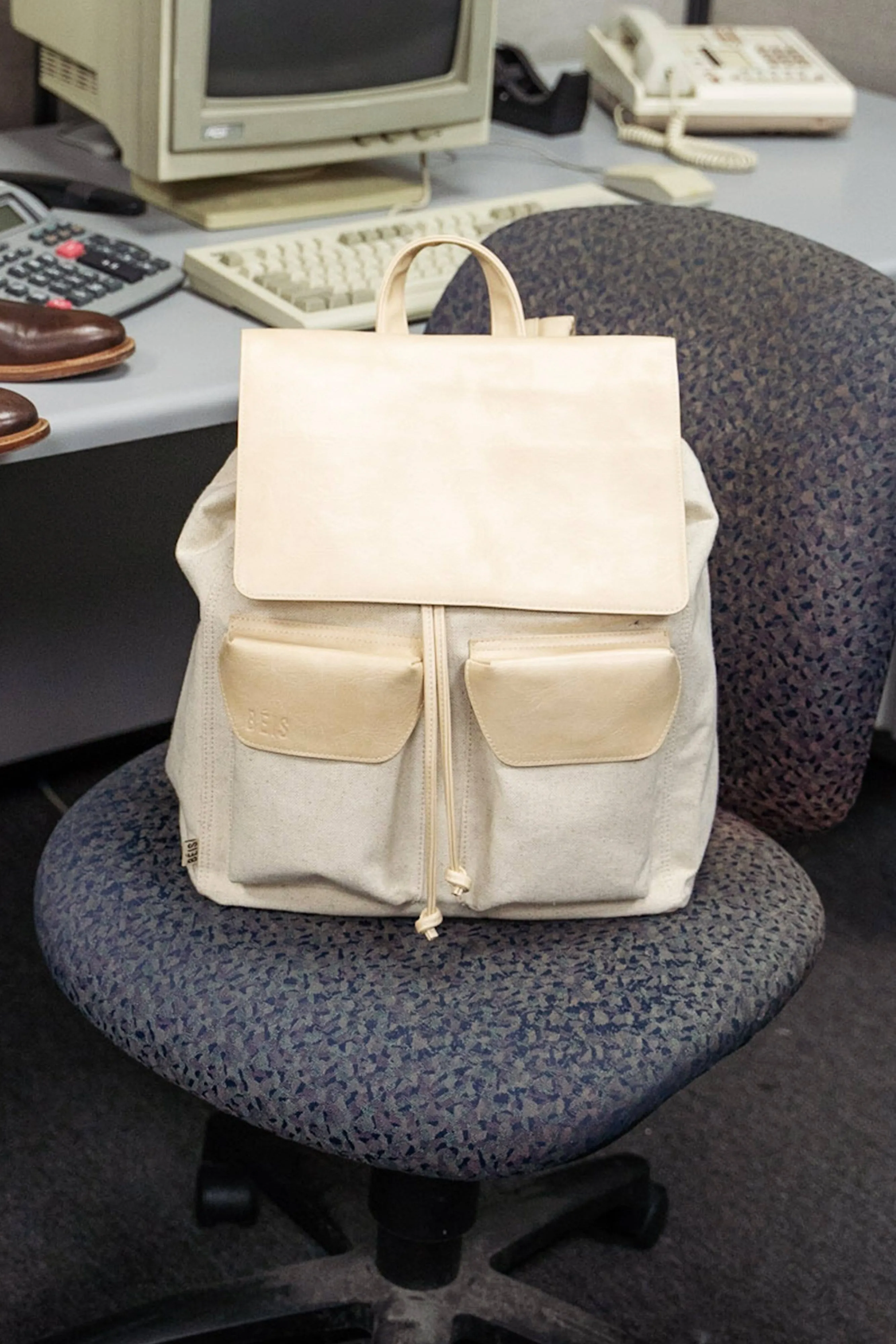 The Rucksack in Beige