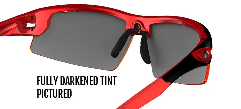 Tifosi Crit Sports Sunglasses (Black/Red)