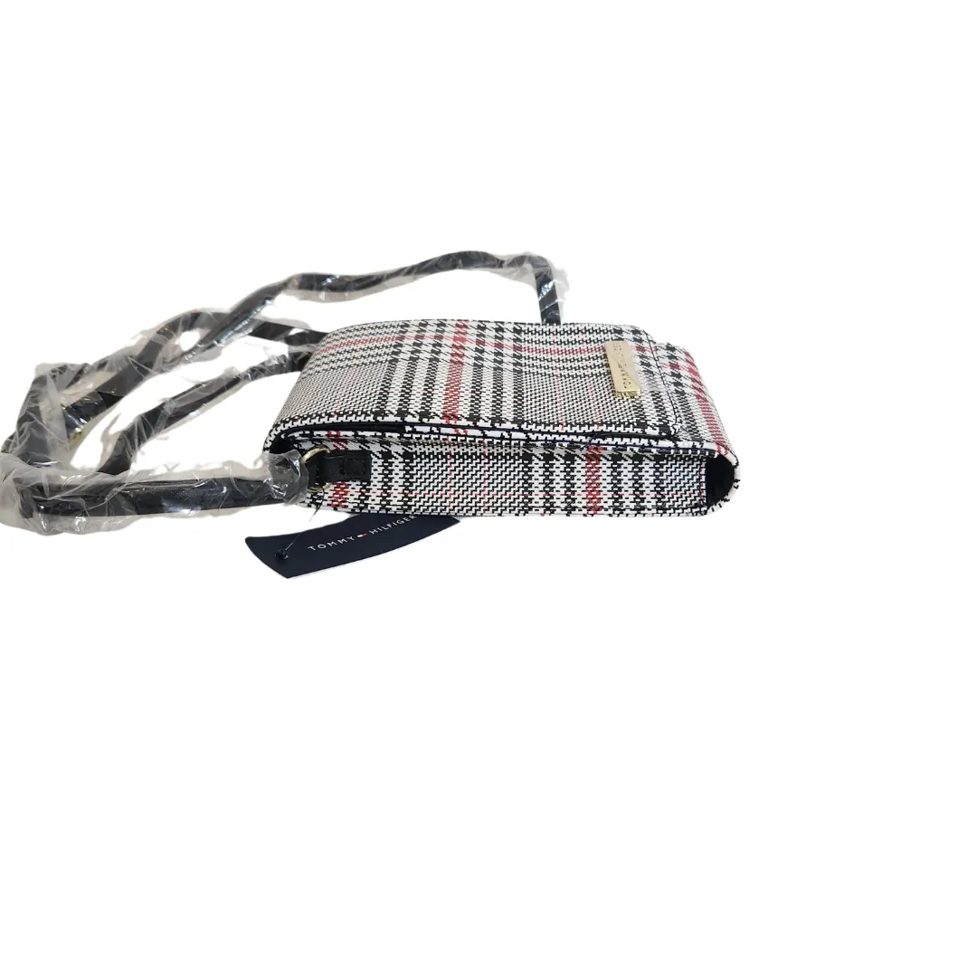 Tommy Hilfiger Black & White Print Crossbody Bag | Brand New |