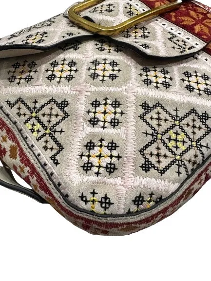 Tory Burch Tapestry Sawyer Handbbag