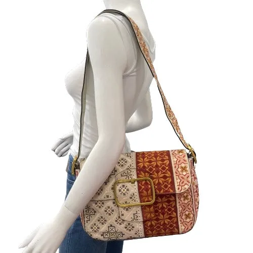 Tory Burch Tapestry Sawyer Handbbag