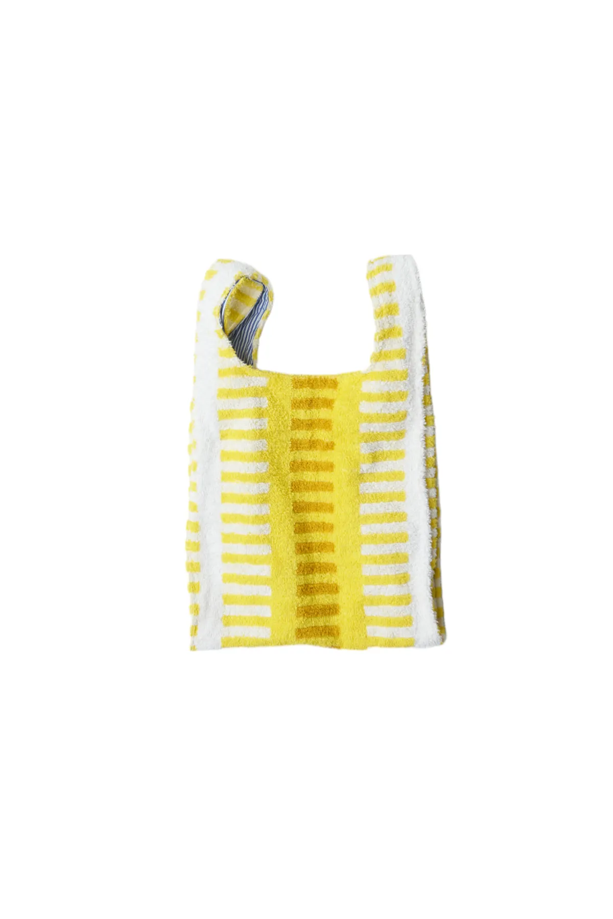 TOTO | terry tote yellow grid