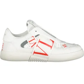 VALENTINO VLTN TRAINERS WHITE & RED