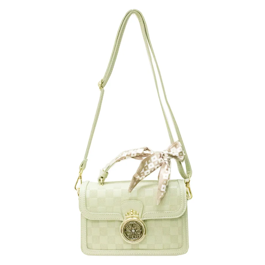 Wheel of Fouture crossbody bag - green